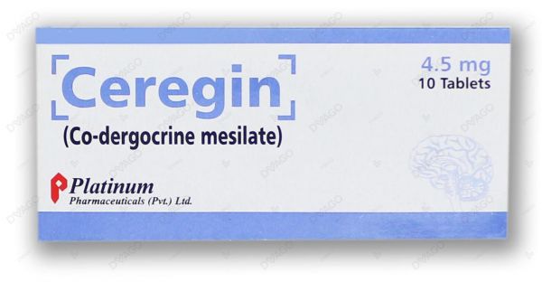 Thuốc Co-dergocrine Mesylate - Điều trị suy giảm nhận thức