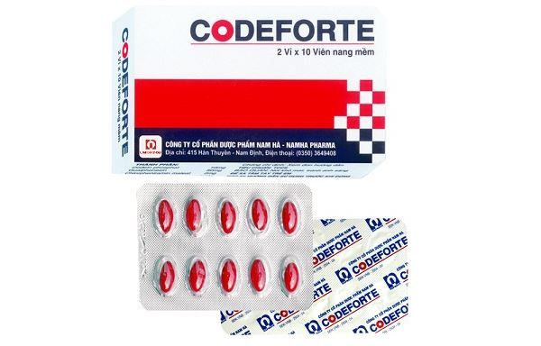 Thuốc Codeforte - Điều trị viêm phế quản, viêm họng