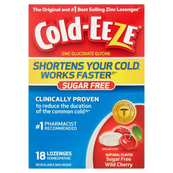 Thuốc Cold- EEZE® Zinc Gluconate Glycine Cold Remedy - Điều trị các triệu chứng cảm lạnh