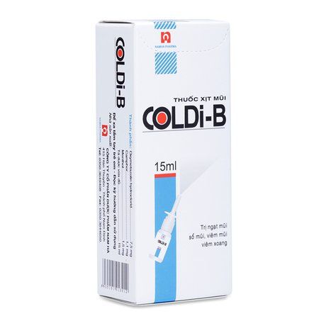 Thuốc Coldi B® - Điều trị viêm mũi, viêm xoang