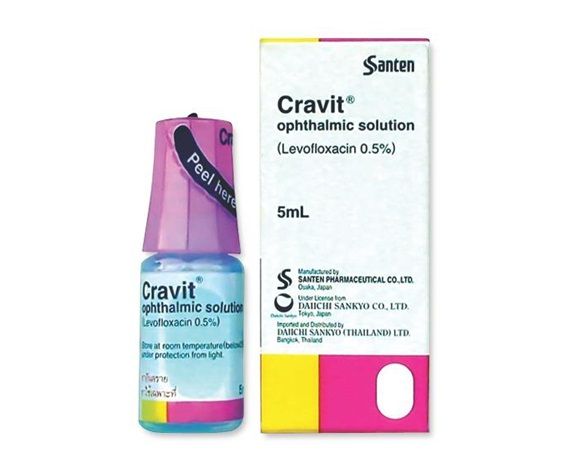 Thuốc Cravit - Điều trị viêm bờ mi, lẹo