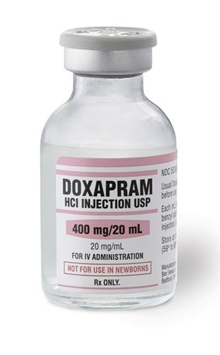 Thuốc Doxapram - Điều trị bệnh phổi mãn tính