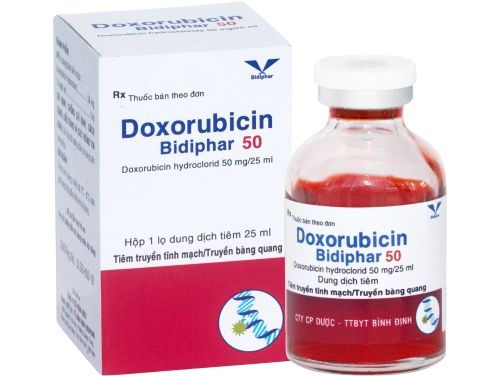 Thuốc Doxorubicin - Điều trị ung thư