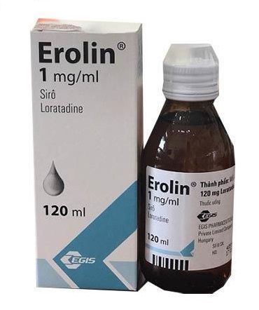 Thuốc Erolin® 1mg/ml - Điều trị các triệu chứng của viêm mũi dị ứng