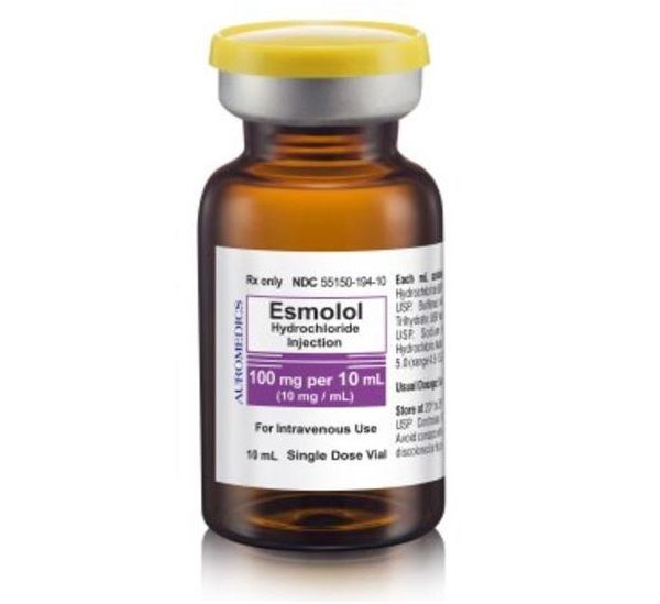 Thuốc Esmolol - Thuốc kiểm soát nhanh nhịp thất