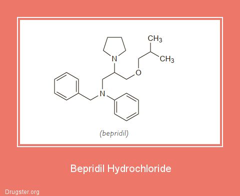 Thuốc Bepridil - Điều trị tăng huyết áp và đau thắt ngực