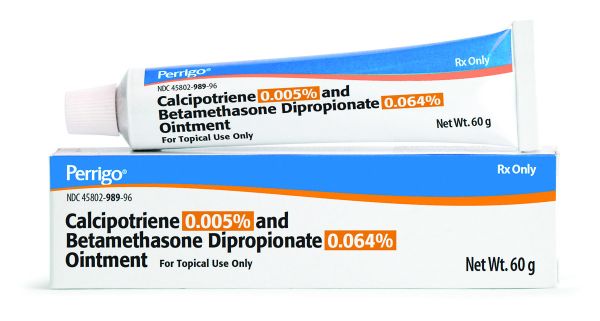 Thuốc Betamethasone dipropionate + calcipotriol - Điều trị bệnh vẩy nến