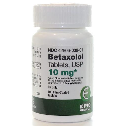 Thuốc Betaxolol - Điều trị tăng huyết áp, ngăn ngừa đột quỵ