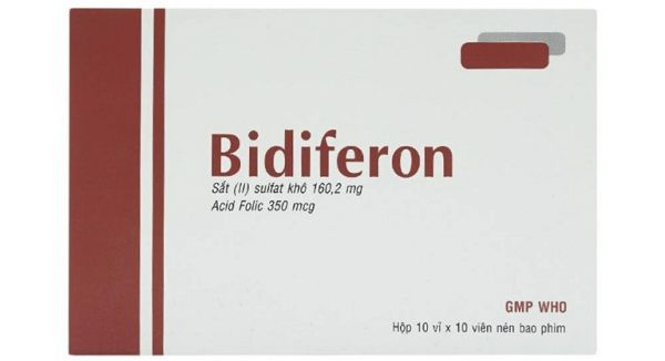 Thuốc Bidiferon - Điều trị các bệnh thiếu máu do thiếu sắt