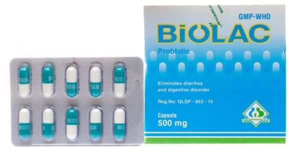 Thuốc Biolac - Điều trị tiêu chảy và rối loạn tiêu hóa