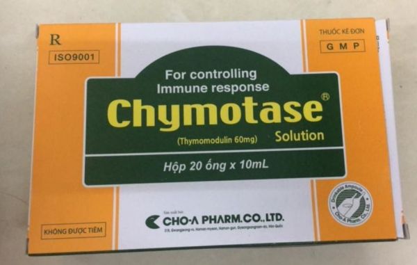 Thuốc Chymotase® - Điều trị nhiễm trùng do vi khuẩn hay virus