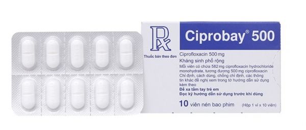 Thuốc Ciprobay® - Điều trị nhiễm khuẩn