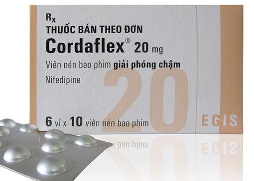 Thuốc Cordaflex - Phòng ngừa đau thắt ngực mạn tính