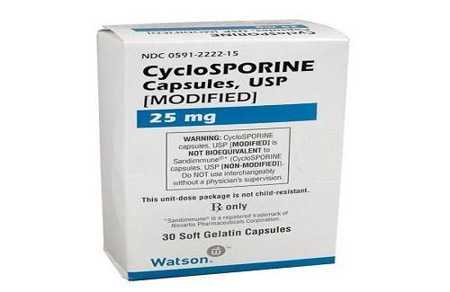 Thuốc Cyclosporine - Điều trị triệu chứng khô mắt