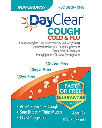 Thuốc Dayclear® Cough Cold & Flu Relief - Điều trị ho