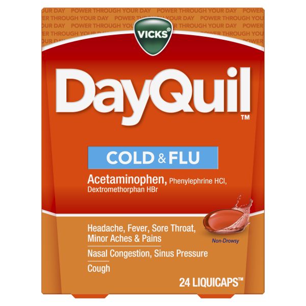 Thuốc Dayquil® Cold & Flu - Điều trị ho và cảm