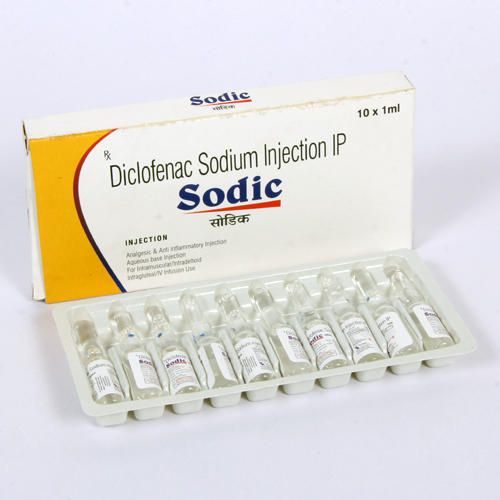 Thuốc Diclofenac sodium - Điều trị giảm đau, chống viêm