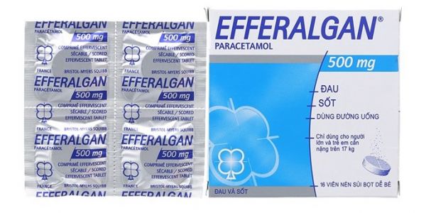 Thuốc Efferalgan -  Giảm đau, hạ sốt, điều trị các triệu chứng đau