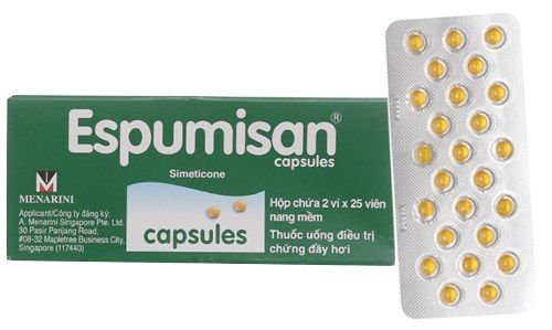 Thuốc Espumisan Capsules - Điều trị chứng đầy hơi