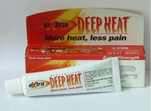 Thuốc Extra Deep Heat® - Giảm các đau nhức nhẹ nhàng do viêm khớp, đau lưng