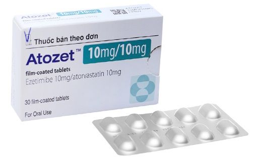 Thuốc Ezetimibe + Atorvastatin - Giảm cholesterol xấu và chất béo