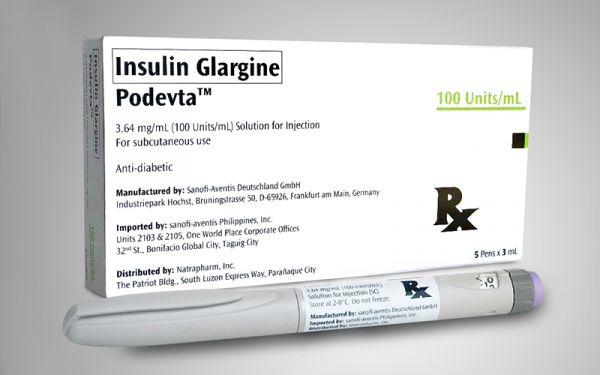 Thuốc Insulin glargine - Điều trị bệnh đái tháo đường