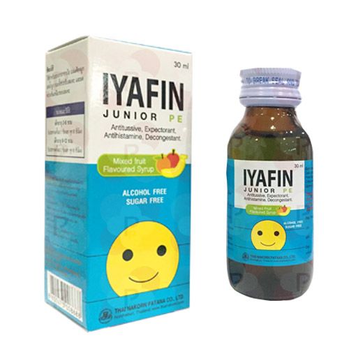 Thuốc Iyafin Junior® -  Điều trị các triệu chứng cảm cúm