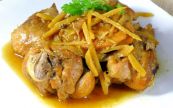 3 Bước làm món gà kho gừng thơm ngon