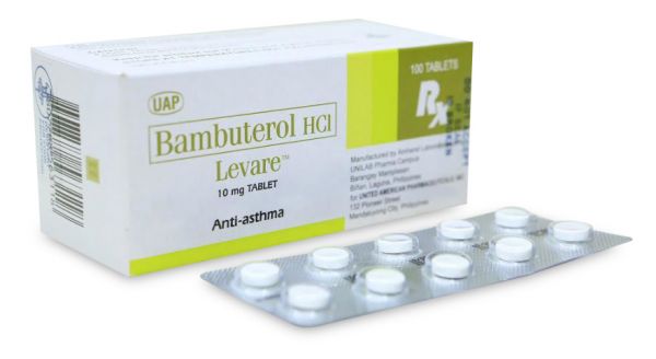 Thuốc Bambuterol - Điều trị các triệu chứng của bệnh hen suyễn