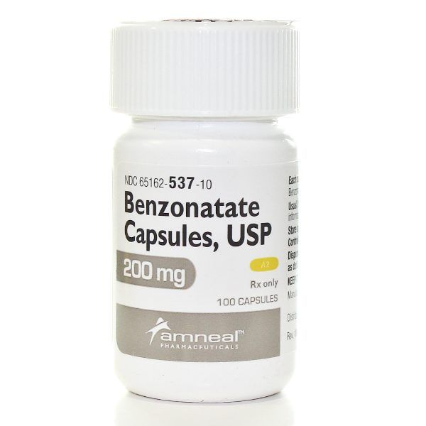 Thuốc Benzonatate - Điều trị các triệu chứng ho và cảm