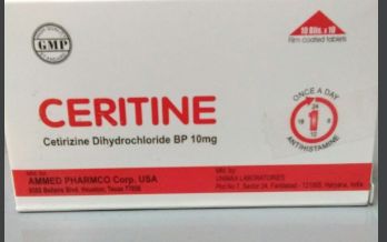 Thuốc Ceritine - Điều trị chứng viêm mũi dị ứng
