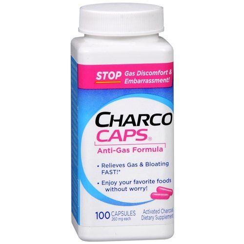 Thuốc Charcocaps® - Điều trị đầy hơi