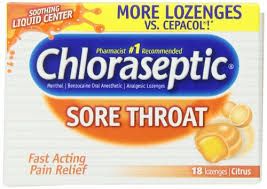 Thuốc Chloraseptic® - Điều trị đau lở miệng, kích ứng vùng miệng