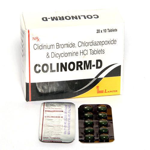 Thuốc Chlordiazepoxide + Clidinium bromide - Điều trị các vấn đề dạ dày, ruột