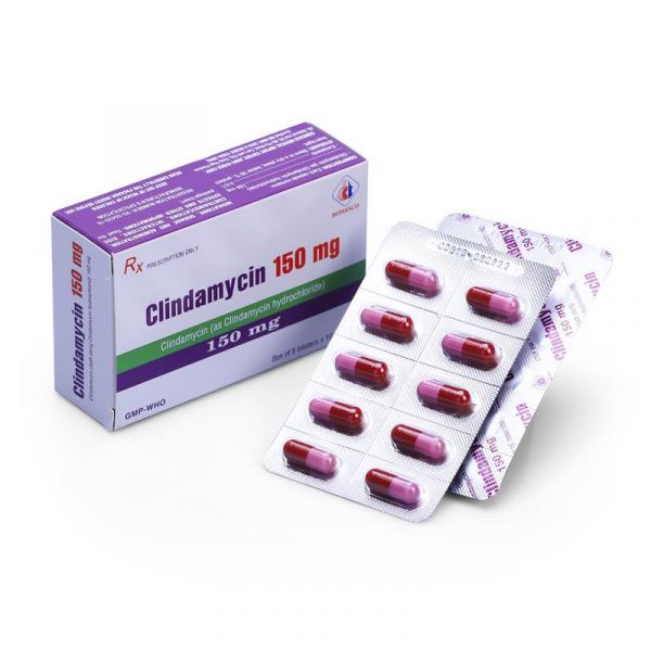 Thuốc Clindamycin - Điêu trị mụn trứng cá