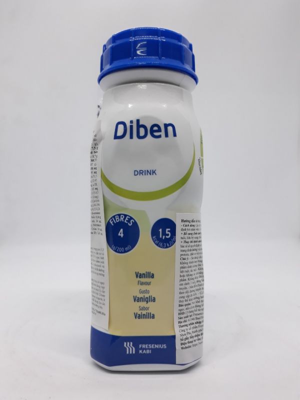 Diben Drink Vanilla® - Bổ sung trong chế độ ăn cho người bị tiểu đường