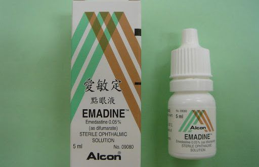 Thuốc Emedastine - Làm giảm các triệu chứng đỏ, ngứa và sưng mắt