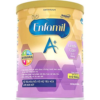 Sữa Enfamil A+Gentle Care® - Phát triển não bộ và hệ miễn dịch cho trẻ 0-12 tháng