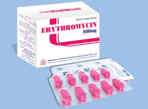 Thuốc Erythromycin - Điều trị bệnh nhiễm trùng do vi khuẩn