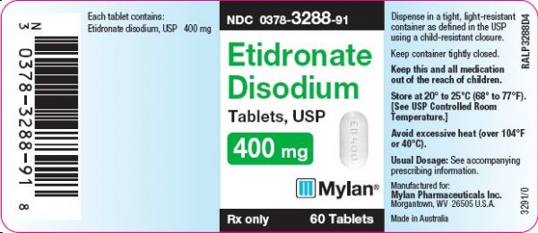 Thuốc Etidronate - Điều trị bệnh Paget xương