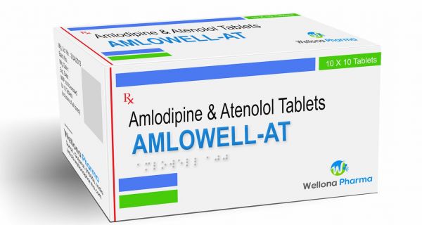 Thuốc Amlodipine + Atenolol - Điều trị tăng huyết áp
