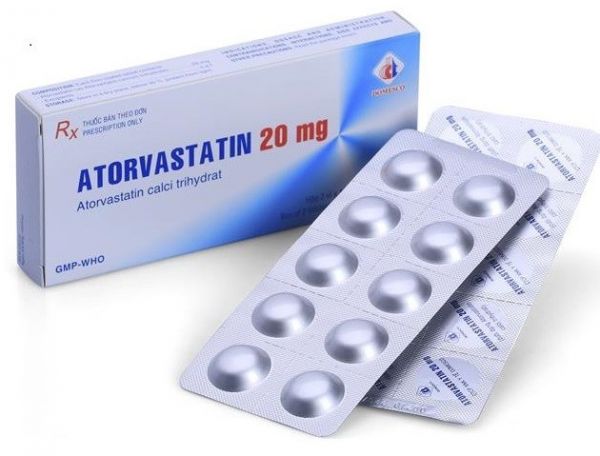 Thuốc Atorvastatin - Điều trị rối loạn lipit huyết