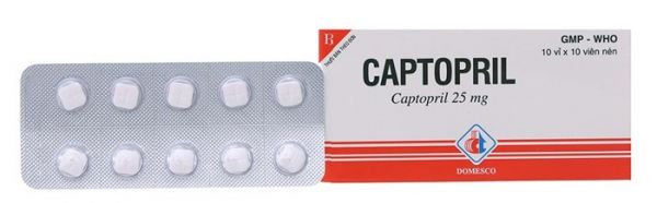 Thuốc Captopril - Điều trị tăng huyết áp