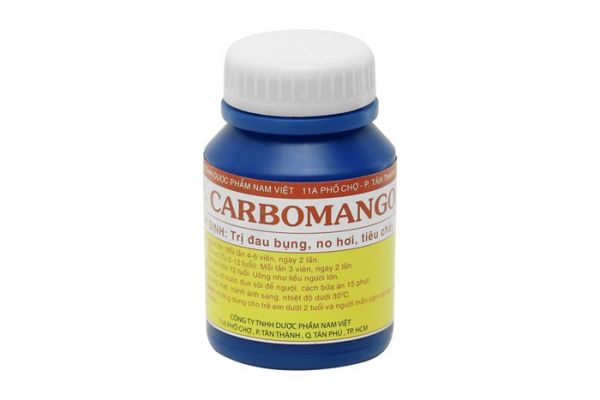 Thuốc Carbomango - Giải độc cơ thể, chữa trị bệnh kiết lỵ