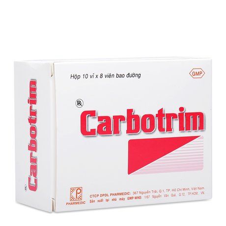 Thuốc Carbotrim® - Điều trị nhiễm khuẩn do vi khuẩn