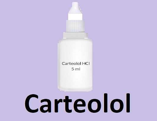 Thuốc Carteolol - Điều trị áp suất cao bên trong mắt