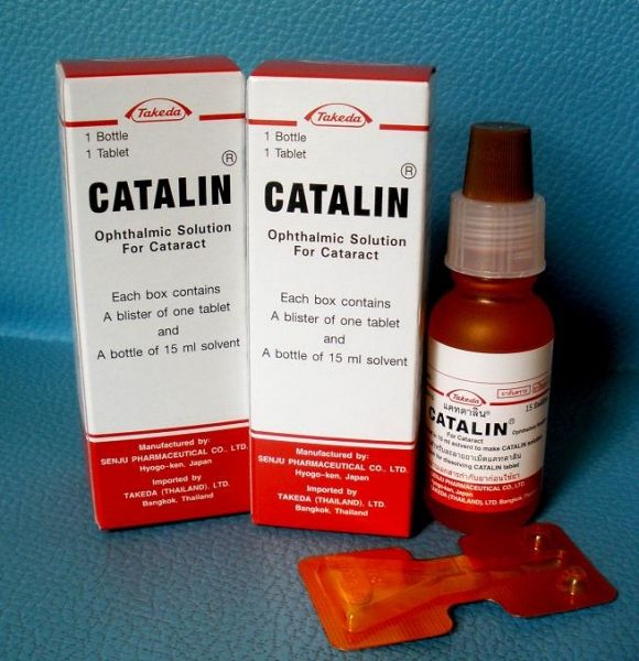 Thuốc Catalin® - Điều trị bệnh đục thủy tinh thể, đái tháo đường