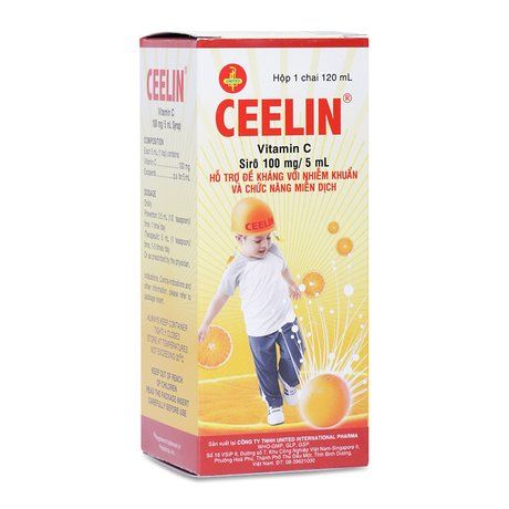 Thuốc Ceelin® - Phòng và trị thiếu vitamin C ở trẻ sơ sinh và trẻ em