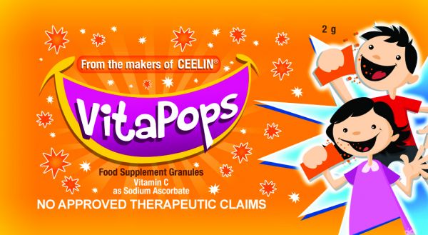 Thuốc Ceelin Pop – Rock® -  Phòng và trị thiếu vitamin C ở trẻ sơ sinh và trẻ em