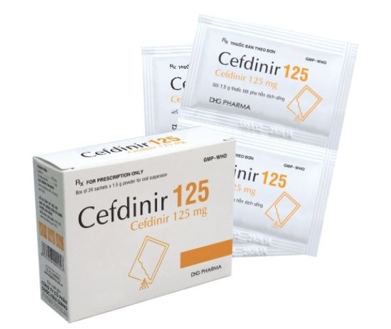 Thuốc Cefdinir - Điều trị bệnh nhiễm trùng do vi khuẩn